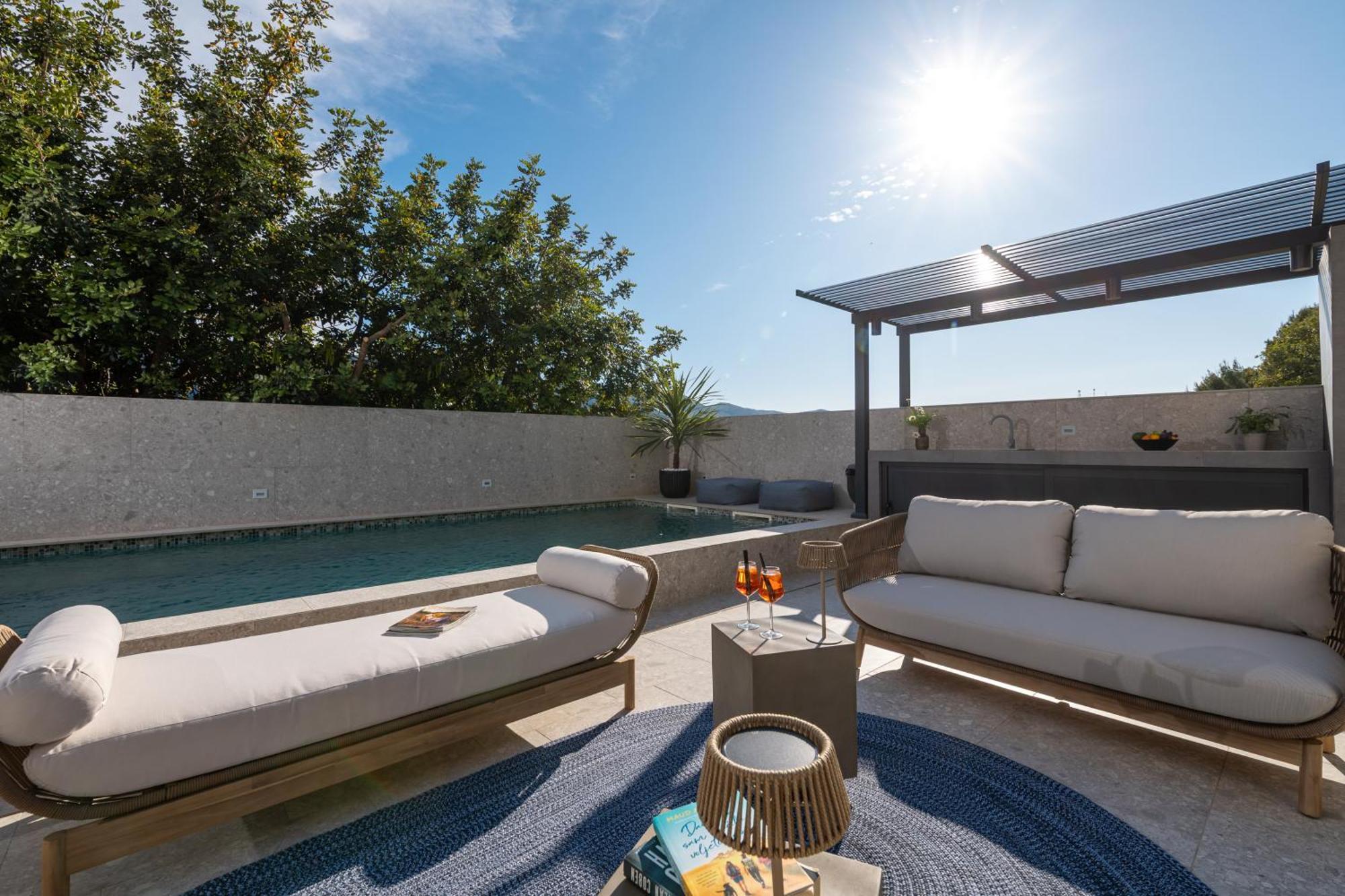Apartments Belic With Pool Елса Экстерьер фото