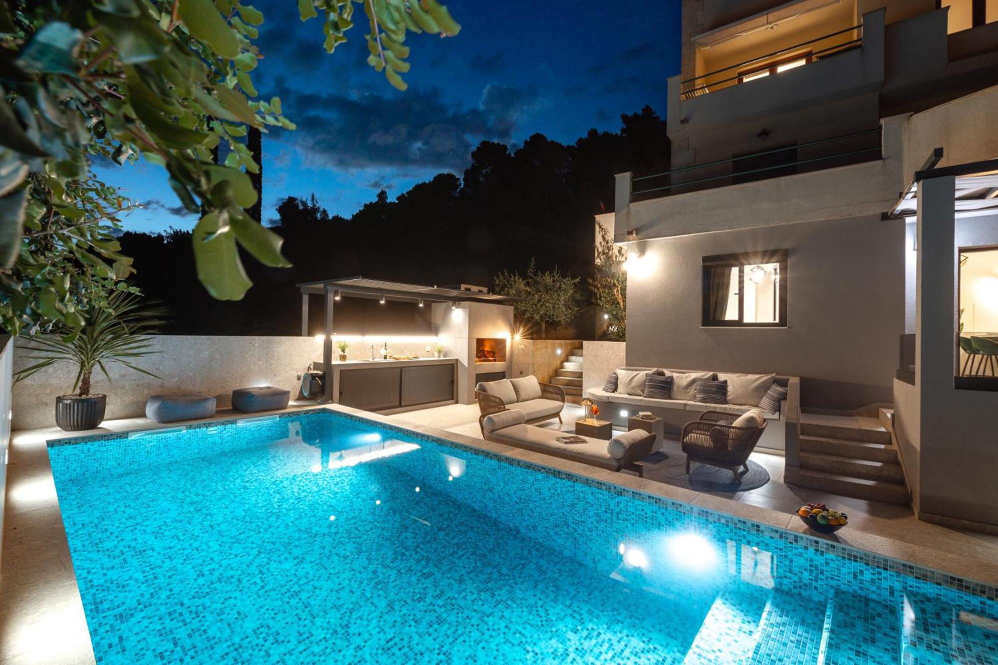 Apartments Belic With Pool Елса Экстерьер фото