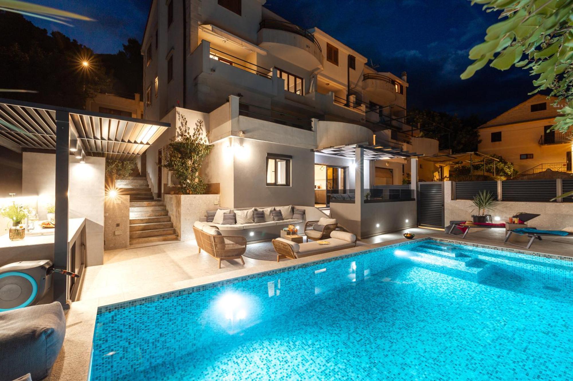 Apartments Belic With Pool Елса Экстерьер фото