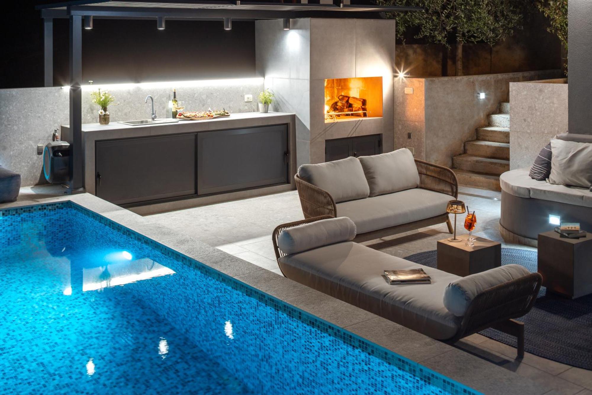 Apartments Belic With Pool Елса Экстерьер фото