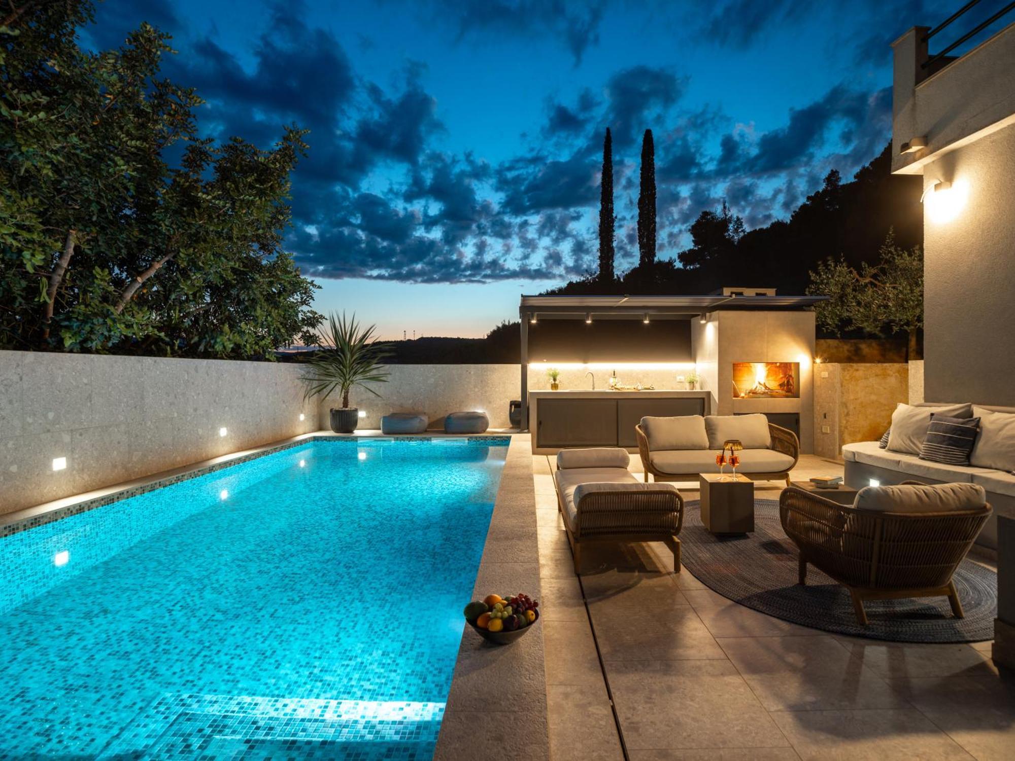 Apartments Belic With Pool Елса Экстерьер фото